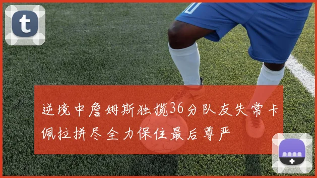 逆境中詹姆斯独揽36分队友失常卡佩拉拼尽全力保住最后尊严